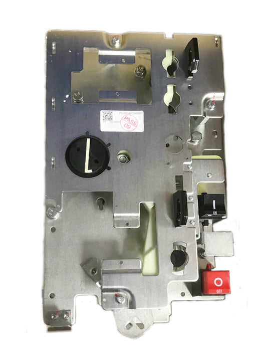 Inflatable cabinet inlet motorised operating mechanism